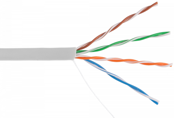 Бухта NETLAN EC-UU004-5E-PVC-GY, 305м