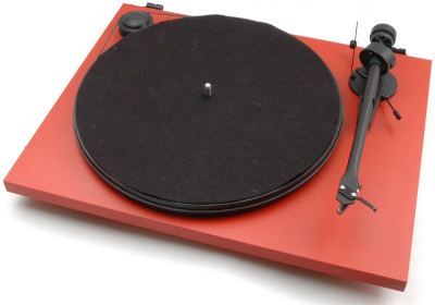 Проигрыватель винила Pro-Ject Essential II Phono USB (DC) (OM 5e) matt red