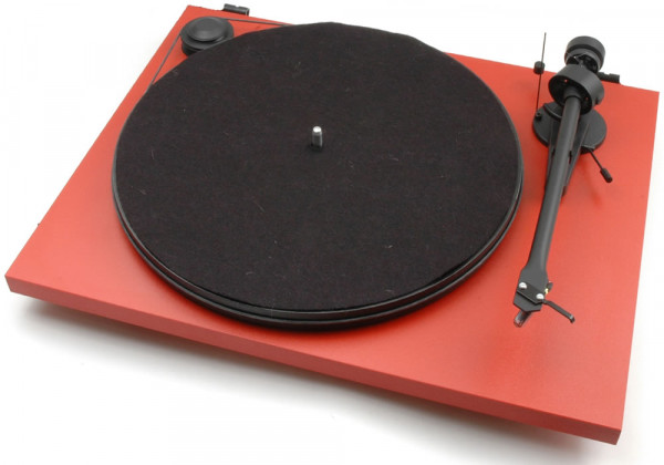 Проигрыватель винила Pro-Ject Essential II Phono USB (DC) (OM 5e) matt red