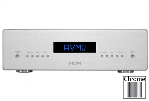 Ламповый фонокорректор AVM PH 8.3 Cellini Chrome
