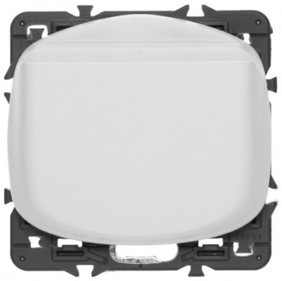Лицевая панель для выключателя Legrand Celiane, 70х52 мм (ВхШ), цвет: белый, (LEG.068209)