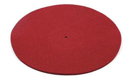 Аксессуар для винила MILLENNIUM AUDIO M-LP felt mat red