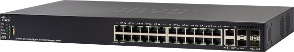 Коммутатор Cisco, SG550X-24MPP-K9-EU