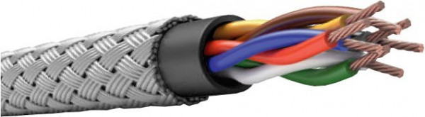 Кабель монтажный, парной скрутки, с изоляцией и оболочкой из полимерной композиции не содержащей галогенов КПСГТТКГнг(А)-HF 1х2х1,0