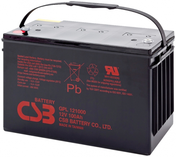 Аккумуляторная батарея CSB GPL121000