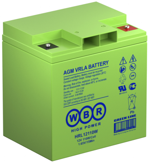 Аккумуляторная батарея WBR HRL12110W