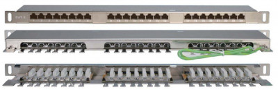 Патч-панель 19' PPHD-19-24-8P8C-C6-SH-110D
