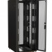 Шкаф серверный напольный Hyperline TSR, IP20, 42U, 2055х600х1000 мм (ВхШхГ), дверь: двойная распашная, перфорация, задняя дверь: двойная распашная, перфорация, боковая панель: сплошная съемная, собранный, цвет: чёрный, (TSR-4261-DDAA-P12-R101-RAL9005)
