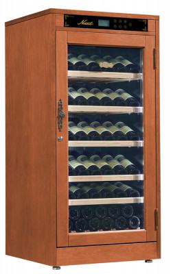 Отдельностоящий винный шкаф 51-100 бутылок Libhof NP-69 Red Cherry