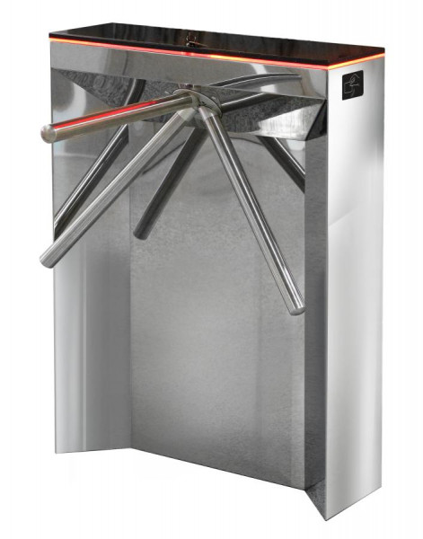 Электромеханический турникет (трипод) SA401-Е300-ЕМ (нержавеющая сталь + декоративный камень)