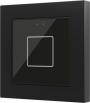 Выключатель сенсорный Zennio ZVI-F55X1 KNX Flat 55 X1, 1-кнопочный, LED индикация, датчик приближения, пластиковая рамка, 55х55х9мм, в установочную коробку, произвольная графика
