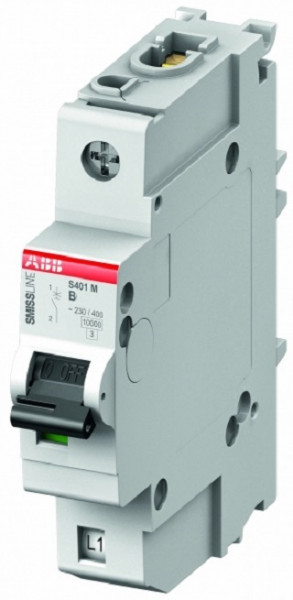 Автоматический выключатель ABB S401M, 1 модуль, B класс, 1P, 20А, 10кА, (2CCS571001R0205)