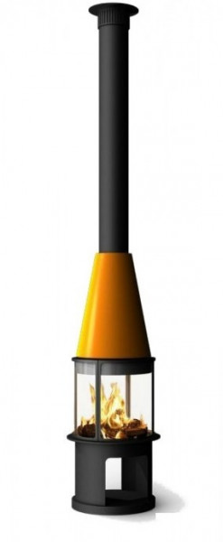 Готовый дровяной каминокомплект TRAFORART ARLET CENTRAL ART высокое стекло