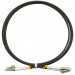Коммутационный шнур оптический Hyperline, Duplex LC/LC, OM2 50/125, LSZH, Ø 2мм, 1м, цвет: чёрный, (FC-D2-50-LC/PR-LC/PR-H-1M-LSZH-BK)