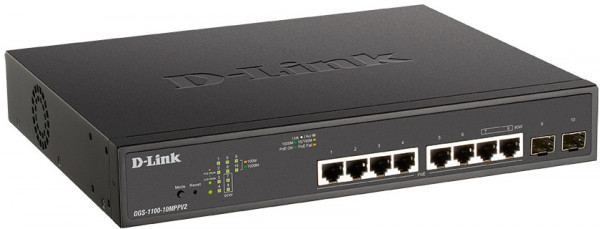Коммутатор (свитч) D-Link DGS-1100-10MPPV2