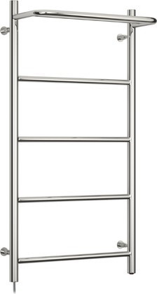 Электрический полотенцесушитель СТИЛЬЕ ЭПС Формат 30 Л 800х400 (Полка + 4) П16