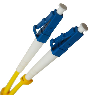 Коммутационный шнур оптический BNH Tight Buffer, Duplex LC/LC (UPC/UPC), OS2 9/125, LSZH, Ø 3мм, 3м, цвет: жёлтый, (B660.2-LC-LC-9-3-LSZH)