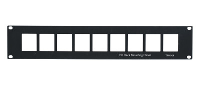 Панель монтажная SC&T, 2U, (TPN009)