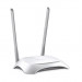 Маршрутизатор TP-Link, портов: 5, LAN: 4, WAN: 1, скорость мб/с: 300, антенн: 2, 35х128х182 мм (ВхШхГ), цвет: белый, TL-WR840N