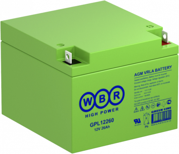 Аккумуляторная батарея WBR GPL12260