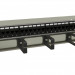 Кронштейн Hyperline BW19, настенный, 3U, 136х493х110 мм (ВхШхГ), нагрузка: 15 кг, настенный, 19", цвет: серый