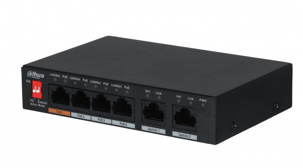 Сетевой PoE коммутатор DH-PFS3006-4ET-60