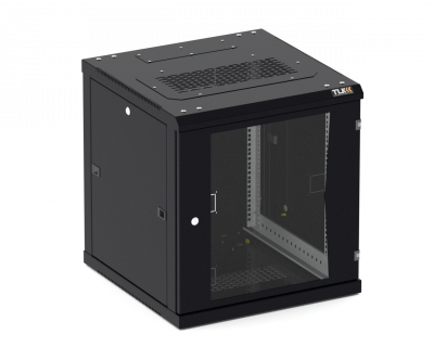 Настенный шкаф TLK 19', 15U TWC-156045-R-G-BK