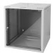 Шкаф телекоммуникационный настенный Datarex, 19", 9U, 357х600х600 мм (ВхШхГ), дверь: металл, боковая панель: сплошная съемная, разборный, цвет: серый