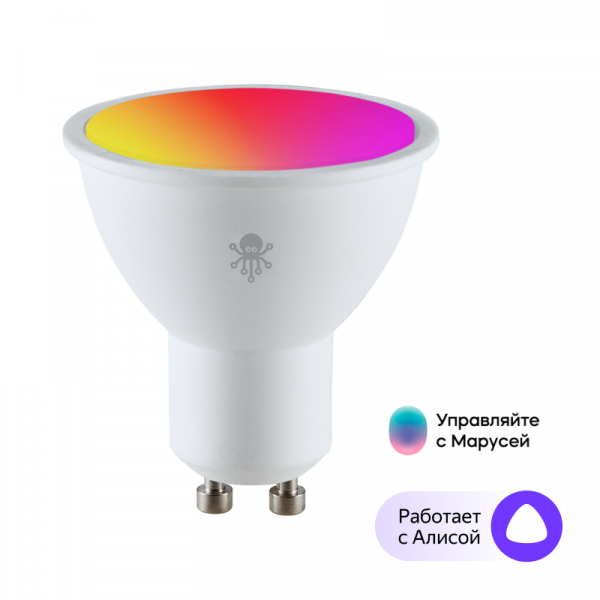 Лампа LED SLS KIT6 08 RGB GU10 WiFi white