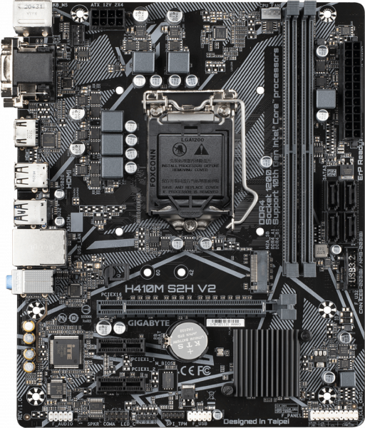 Материнская плата Gigabyte H410M S2H V2