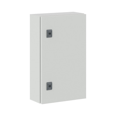 Шкаф электротехнический настенный DKC CE, IP66, 500х300х150 мм (ВхШхГ), дверь: металл, корпус: сталь листовая, цвет: серый, с монтажной панелью, (R5CE0531)