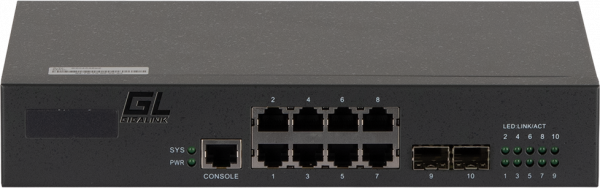 Коммутатор (свитч) GIGALINK GL-SW-G201-10