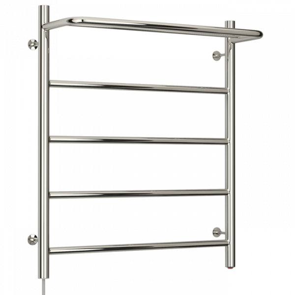 Электрический полотенцесушитель СТИЛЬЕ ЭПС Формат 30 Л 600х500 (Полка + 4) П16