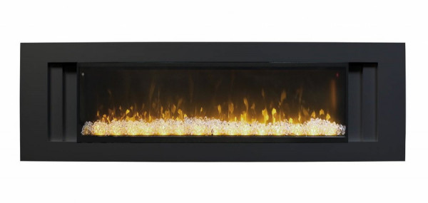 Линейный электрокамин Real-Flame Stockholm 60 BLM-P998/BLM-P918 с очагом Manhattan 1560