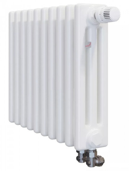 Стальной трубчатый радиатор 3-колончатый Zehnder Charleston Completto 3037/10/V001/RAL 9016