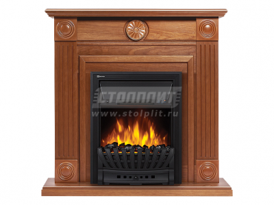 Электрокамин с классическим очагом 2D Electrolux EFP/P-1020LS с порталом Firelight Frame Classic шпон дуб