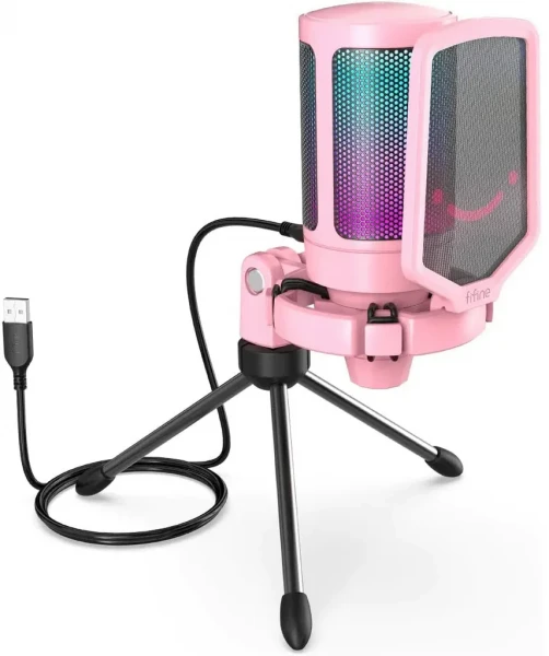 Микрофон Fifine A6V Pink