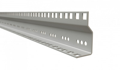 Профиль монтажный Hyperline CTR19, 19", 22U, 31х64,5 мм (ШхГ), 979мм Д, для серий TTB, TTR, сталь, цвет: серый