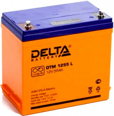 Аккумуляторная батарея Delta DTM1255L