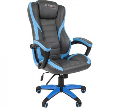 Кресло игровое Chairman game 22 00-07019436 Gray/Blue