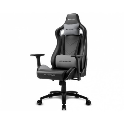 Кресло игровое Sharkoon ELBRUS 2 BK/GY