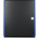 Шкаф телекоммуникационный настенный Datarex, 19", 15U, 624х600х600 мм (ВхШхГ), дверь: металл, боковая панель: сплошная съемная, разборный, цвет: чёрный