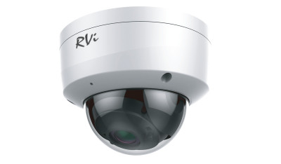 Сетевая IP видеокамера RVI, купольная, универсальная, 4Мп, 1/2,8’, 2592×1520р, 25 к/с, ИК, цв:0,002лк, об-в:4мм, RVi-1NCD4054 (4) white