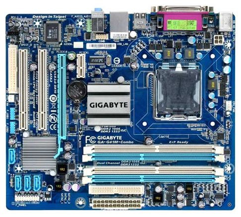 Материнская плата Gigabyte GA-G41M-COMBO OEM