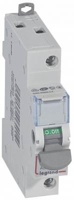 Автоматический выключатель Legrand DX3, 1 модуль, А класс, 1P, 20А, 4,5кА, (LEG.406401)