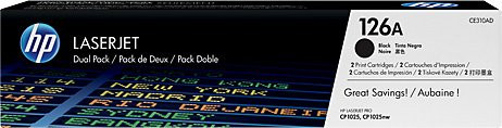 Картридж HP CE310AD (№126A) Black