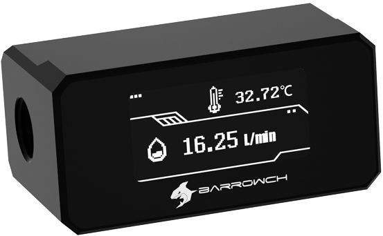 Датчик потока для СЖО Barrowch FBFT07 Black
