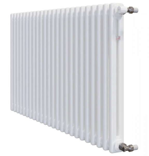 Стальной трубчатый радиатор 2-колончатый Zehnder Charleston 2056/24/1270/RAL 9016