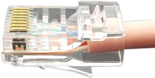 Коннектор RJ-45 Hyperline PLEZ-8P8C-U-C6-100