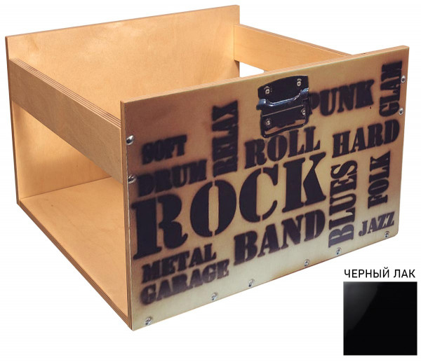 Стойка для хранения виниловых пластинок VOXmodule Vinyl Stand 03 black lacquer